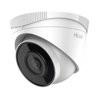 HiLook Series / Turret IP 4 Megapixel / 30 mts IR / Exterior IP67 / PoE / Lente 2.8 mm / dWDR