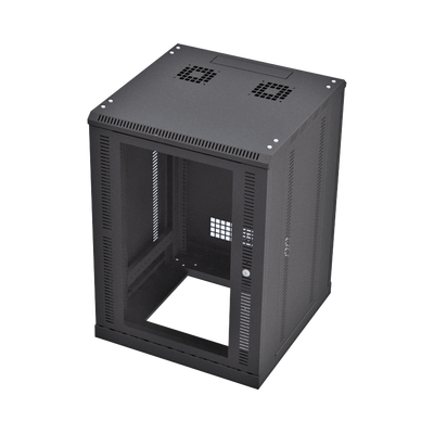 Gabinete Profesional para Telecomunicaciones de 16UR, 600 mm Profundidad.