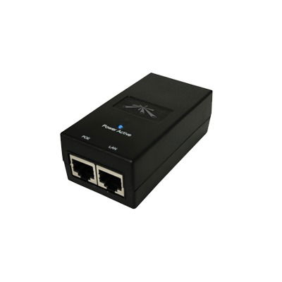 Alimentación Poe 48 Vcd 0.5 A para Equipos UBIQUITI. Alimentación Poe 48 Vcd 0.5 A para Equipos UBIQUITI.