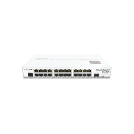 Cloud Router Switch CRS125-24G-1S-IN 24 Puertos Gigabit Ethernet y 1 Puerto SFP, para Escritorio