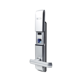 Cerradura  Digital  Biométrica Autónoma con doble cerrojo derecha