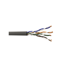 Metros de cable Cat5e para aplicaciones en interior/exterior, resistente a la intemperie, para aplicaciones de CCTV y redes de datos