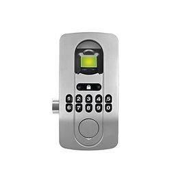 Chapa Cromada con Lector de Huella y Teclado. Chapa Cromada con Lector de Huella y Teclado.