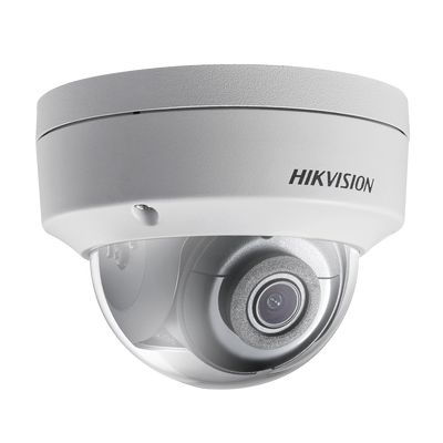 Domo IP 4 Megapixel / Serie PRO + / 30 mts IR EXIR / Lente 2.8 mm / Exterior IP67 / IK10 / WDR 120 dB / PoE / Micro SD / Videoanaliticos Integrados / Entrada y Salida de Alarmas