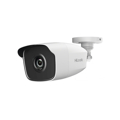 Bala TURBOHD 1 Megapíxeles (720p) / Gran Angular 92º / Lente 2.8 mm / METAL / IR EXIR Inteligente 40 mts / Exterior IP66 / dWDR