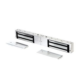 Chapa magnética de 1200 Lbs /Para Puertas Dobles/ Interior/ LED / Sensor Bloqueo