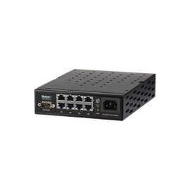 Switch WISP PoE Administrable de 8 puertos Gigabit, entrada de 110-120 Vca