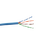 Bobina de Cable Cat6 Plus PLENUM de alto rendimiento, de 1000ft; (305m), color Azúl para aplicaciones en cámaras IP Megapixel, aplicaciones de CCTV, video HD, datos de alta velocidad.