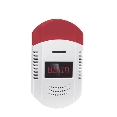 Detector convencional de monóxido de carbono compatible con todos los paneles de alarma