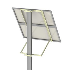Montaje de poste para celdas solares PRO y EPL (Ver compatibilidad) Montaje de poste para celdas solares PRO y EPL (Ver compatibilidad)