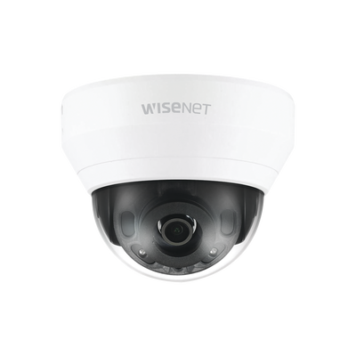 Cámara IP Tipo Domo Interior 4 Megapíxel / Lente 2.8mm / IR 20M / WDR 120db / H.265 & WiseStream / Micrófono Interconstruido