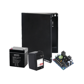 Kit with power supply ALTRONIX of 12 Vcd to 4 Amper, includes transformer and battery of 4.5 Amper