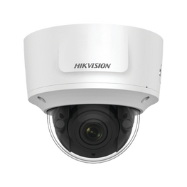 Domo IP 5 Megapixel / 30 mts IR EXIR / Lente Mot. 2.8 a 12 mm / WDR / Exterior IP67 / IK10 / Vídeo Analíticos / MicroSD / PoE+ / Entrada-Salida audio y alarma