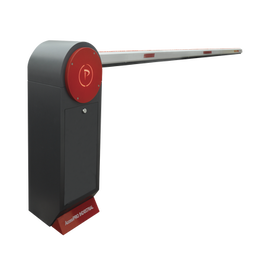 Barrera Vehicular / Brazo de 5.5 m / Incluye Brazo Iluminado / Diseño Elegante / Serie INDUSTRIAL