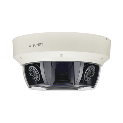 Camara IP Multisensor 20MP (4 Sensores de 5MP), WDR 120 DB Lente Motorizado 3.6 - 9.4 MM  12VCD/ HPOE / Exterior IP66 /IK10