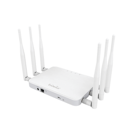 Punto de Acceso y Repetidor para Interior ac (3x3) de Largo alcance, 800mW de potencia, Doble Banda Simultanea 1300 Mbps en 5 GHz y 450 Mbps en 2.4 GHz, 6 Antenas desmontables de 5 dBi, Soporta PoE 802.3at
