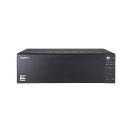 NVR de 64 canales / Soporta grabación hasta 12MP / H.265 & Wisestream / Capacidad de procesamiento 400Mpbs / 4 Puertos de Red / Función ARB y Failover
