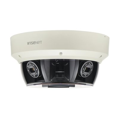 Cámara IP Multisensor 8MP ( 4 Sensores de 2MP) WDR 120 DB, Lente Motorizado 2.8 - 12 MM, 12VCD/ POE+ /IP66 /IK10