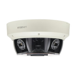 Cámara IP Multisensor 8MP ( 4 Sensores de 2MP) WDR 120 DB, Lente Motorizado 2.8 - 12 MM, 12VCD/ POE+ /IP66 /IK10
