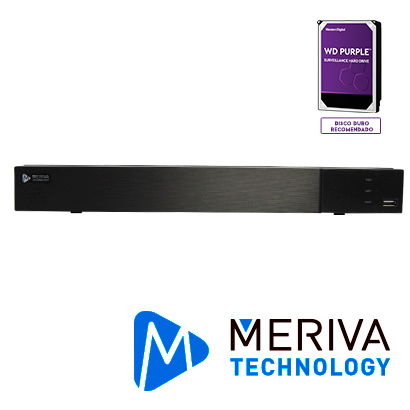 NVR H.265 16 CANALES IP 5MP MERIVA TECHNOLOGY MNVR-1616-16P / 16 POE / ONVIF / SALIDA 1 HDMI + 1 VGA SIMULTANEAS / P2P CLOUD / SO. N9000 / 1DD NVR H.265 16 CANALES IP 5MP MERIVA TECHNOLOGY MNVR-1616-16P / 16 POE / ONVIF / SALIDA 1 HDMI + 1 VGA SIMULTANEAS / P2P CLOUD / SO. N9000 / 1DD