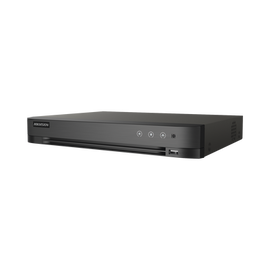DVR 8 Megapixel / 4 Canales TURBOHD + 4 Canales IP / 1 Bahía de Disco Duro / Audio por Coaxitron / Detección de Rostros
