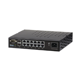 Switch WISP PoE Administrable de 14 puertos (12 PoE Gigabit + 2 SFP) 250W, entrada de 110-120 Vca y 210-230 Vca