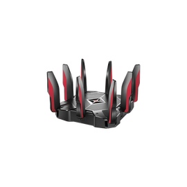 Router de juegos de banda triple AC5400 MU-MIMO 1 puerto WAN 10/100/1000 Mbps y 8 puertos LAN 10/100/1000 Mbps, 2 puerto USB 3.0 y  8 antenas.