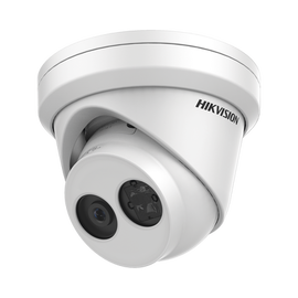 Turret IP 8 Megapixel (4K) / Lente 2.8 mm / 30 mts IR EXIR / Exterior IP66 / WDR 120 dB / PoE / Videoanaliticos Integrados / Micrófono Integrado / Ultra Baja Iluminación