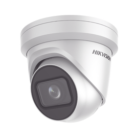 Turret IP 8 Megapixel / Lente Mot. 2.8 a 12 mm / 30 mts IR EXIR / Exterior IP67 / IK10 / Entrada y Salida de Audio y Alarma