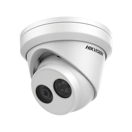 Turret IP 4 Megapixel / Serie PRO /  30 mts IR EXIR / Exterior IP66 / WDR 120 dB / PoE / Lente 2.8 mm / Videoanaliticos Integrados / Micrófono Integrado