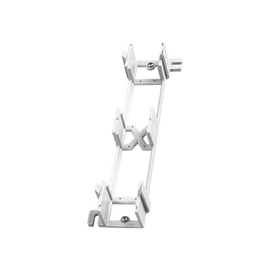 Montaje de Pared para Panel de Parcheo de 12 puertos, Color Blanco