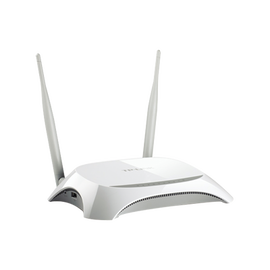 Router inalámbrico  3G/4G, 300 Mbps 1 puerto USB (3G/4G), 1 puerto WAN 10/100 Y 4 puertos LAN 10/100, 2 antenas omnidireccionales de 5 dBi