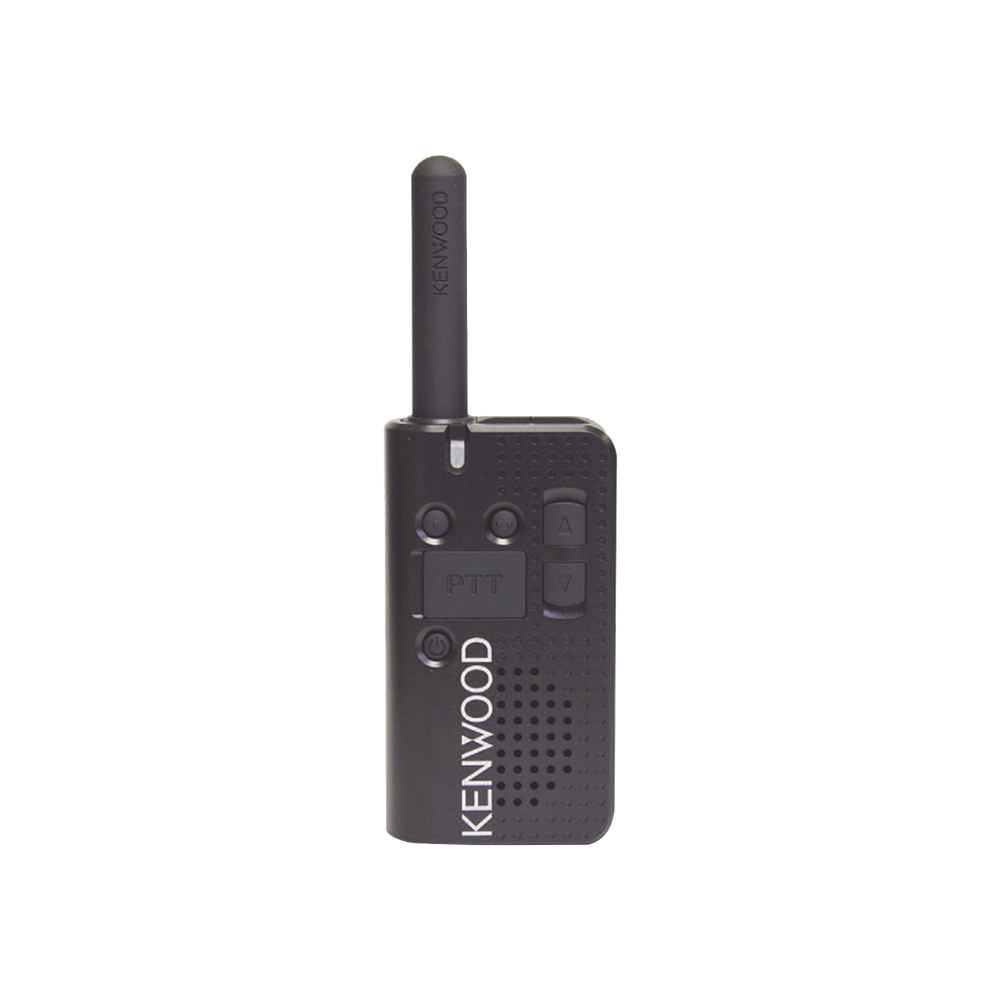 440-480 MHz, 1.5 W, 4 canales, Scan, VOX, MIL-STD-810. Incluye Antena/Batería/Clip/Cargador