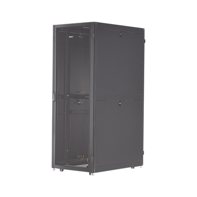 Gabinete Net-Verse para Centros de Datos, 45UR, 800mm de Ancho, 1200mm de Profundidad, Fabricado en Acero, Color Negro