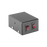 Gabinete metálico con 2 interruptores iluminados para barra de luces