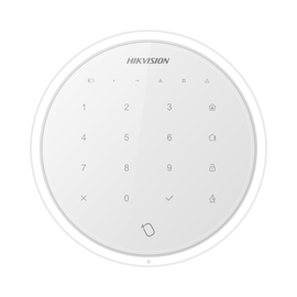 (AX HUB) Teclado Inalámbrico compatible con paneles de alarma inalámbricos de  HIKVISION