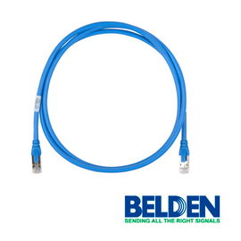 PATCHCORD F/UTP CAT6 BLINDADO BELDEN C6F1106005 FORRO PVC AZUL CMR-RISER 4 PARES CALIBRE CONDUCTOR 24 AWG 100% COBRE USO INTERIOR PARTES RELACIONADAS:CONECTORES MODULARES CAT6 BLINDADO PATCH PANEL CAT6 BLINDADO LONGITUD 5 PIES 1.5 METROS PATCHCORD F/UTP CAT6 BLINDADO BELDEN C6F1106005 FORRO PVC AZUL CMR-RISER 4 PARES CALIBRE CONDUCTOR 24 AWG 100% COBRE USO INTERIOR PARTES RELACIONADAS:CONECTORES MODULARES CAT6 BLINDADO PATCH PANEL CAT6 BLINDADO LONGITUD 5 PIES 1.5 METROS