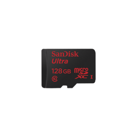Memoria microSD de 128GB clase 10 de 80MB/s