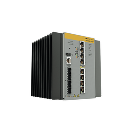Switch Industrial Hi-PoE Continuo Administrable Capa 3 de 8 x 10/100/1000 Mbps + 4 Puertos SFP, 240 W.