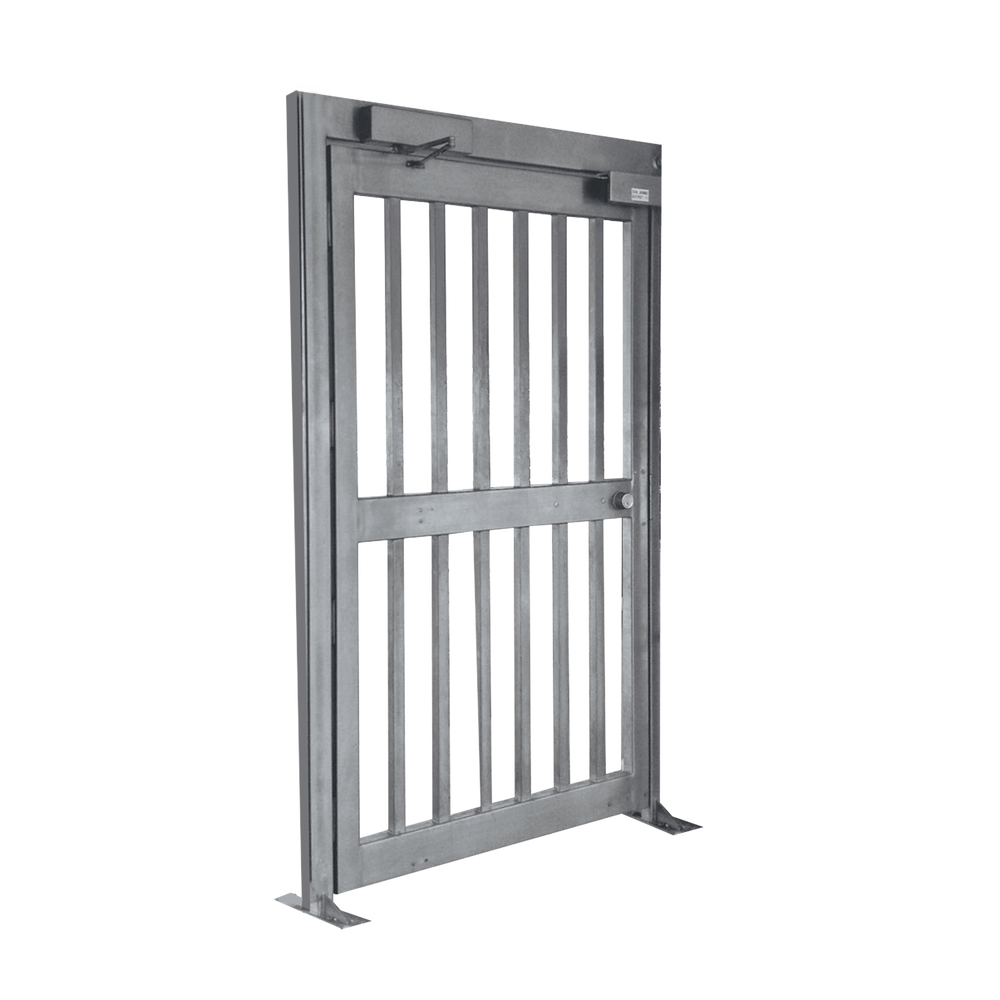 Puerta de Alta Seguridad de Cuerpo Completo  ACABADO EN ACERO GALVANIZADO