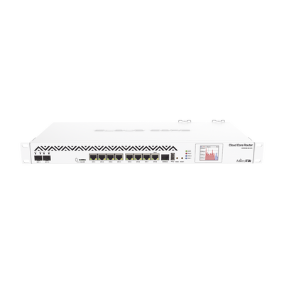 (CCR1036-8G-2S+) CoreCloud Router Mikrotik, CPU 36 Núcleos, 8 puertos Gigabit, 2 puertos SFP+