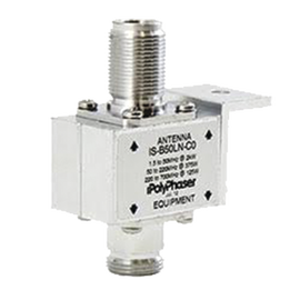 Protector Coaxial de 10MHZ a 1GHZ Con Bloqueador de DC y Conectores N Hembra, 50 Ω