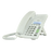 Teléfono IP soho color blanco para 2 lineas SIP voz HD y conferencia de 3 vías, PoE