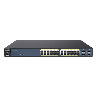 Controlador switch PoE Serie Neutron 24 puertos, (Soporta hasta 50 Puntos de Acceso  de la  Serie Neutron)