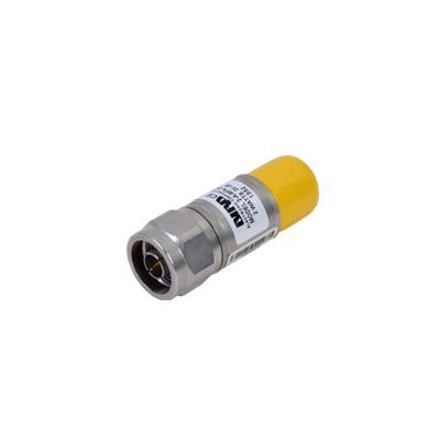 Atenuador 20 dB, 2 W Máximo, Conectores N Macho-Hembra, CD-4 GHz. Atenuador 20 dB, 2 W Máximo, Conectores N Macho-Hembra, CD-4 GHz.