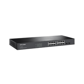 Smart Switch administrable Capa 2, 16 puertos 10/100/1000 Mbps + 2 puertos SFP