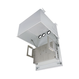 Gabinete PanZone Estándar, de Montaje en Techo, Con 8 UR Para Equipo Pasivo, Fabricado en Acero, Color Blanco