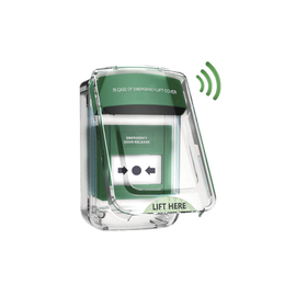 Protector de policarbonato transparente para usos múltiples en exterior con espaciador y sirena