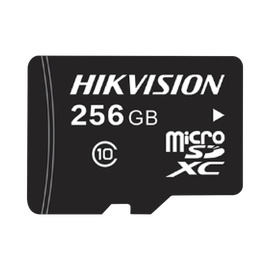 Memoria microSD / Clase 10 de 256 GB / Especializada Para Videovigilancia / Compatible con cámaras HIKVISION