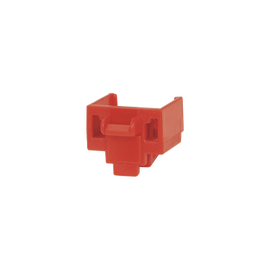Kit de 10 Dispositivos para Bloquear Puertos RJ45, Color Rojo, Incluye Llave de Extracción
